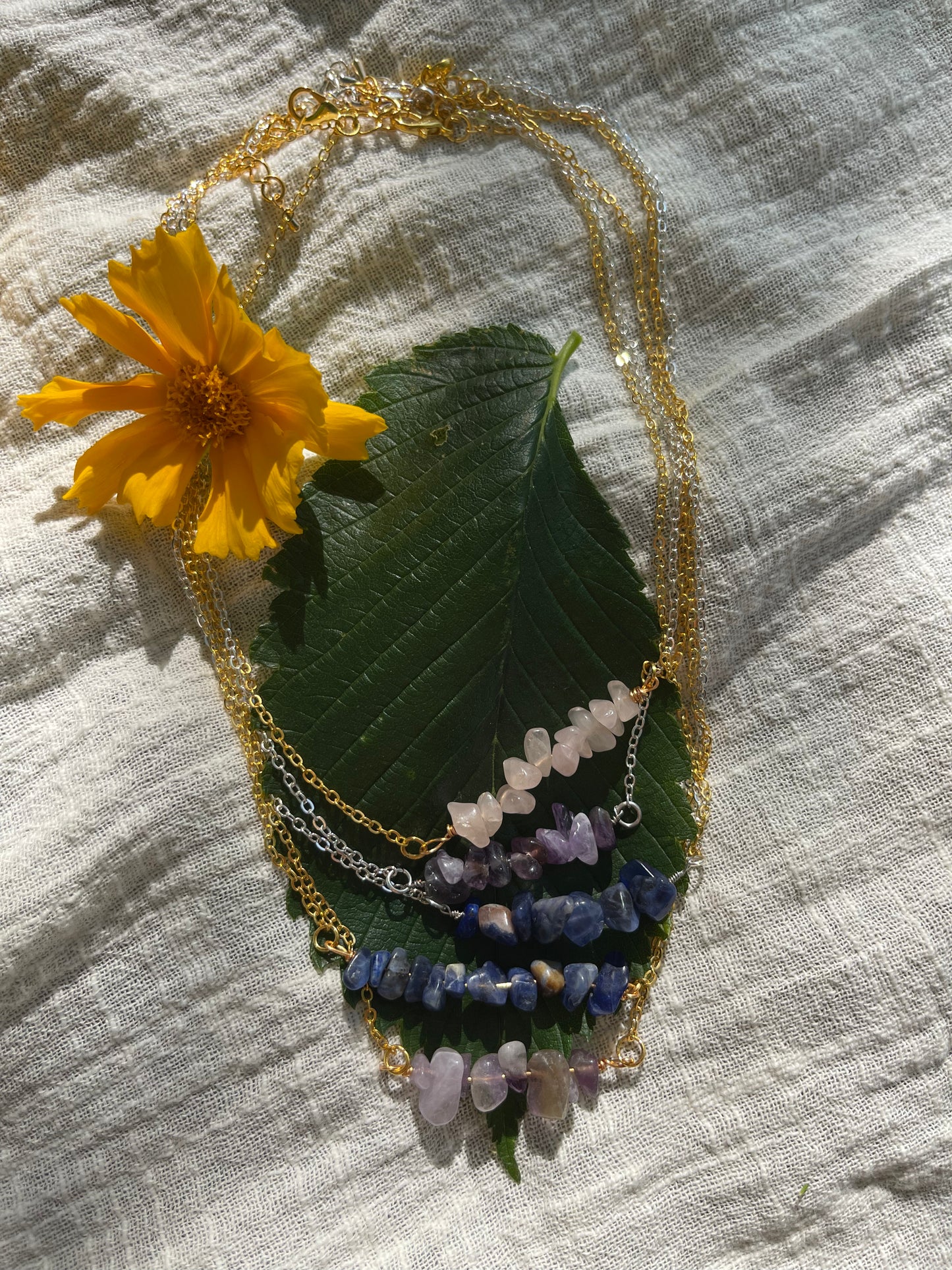 Gemstone Chain Necklaces