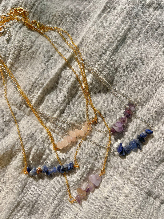 Gemstone Chain Necklaces