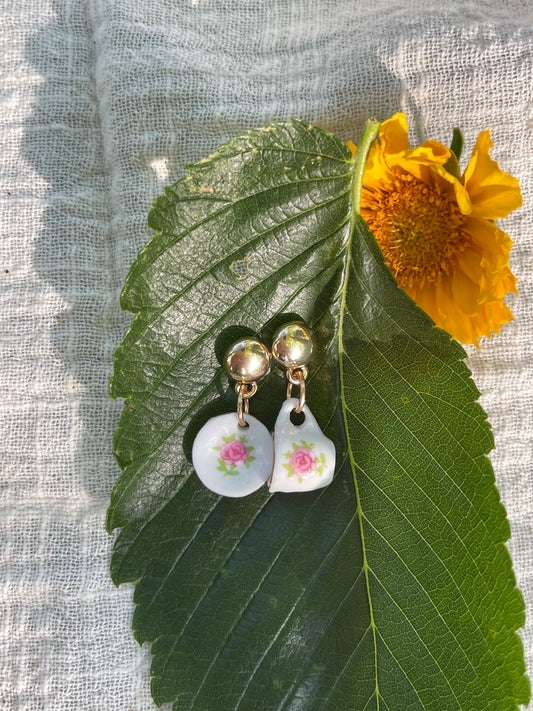 Teacup Earrings