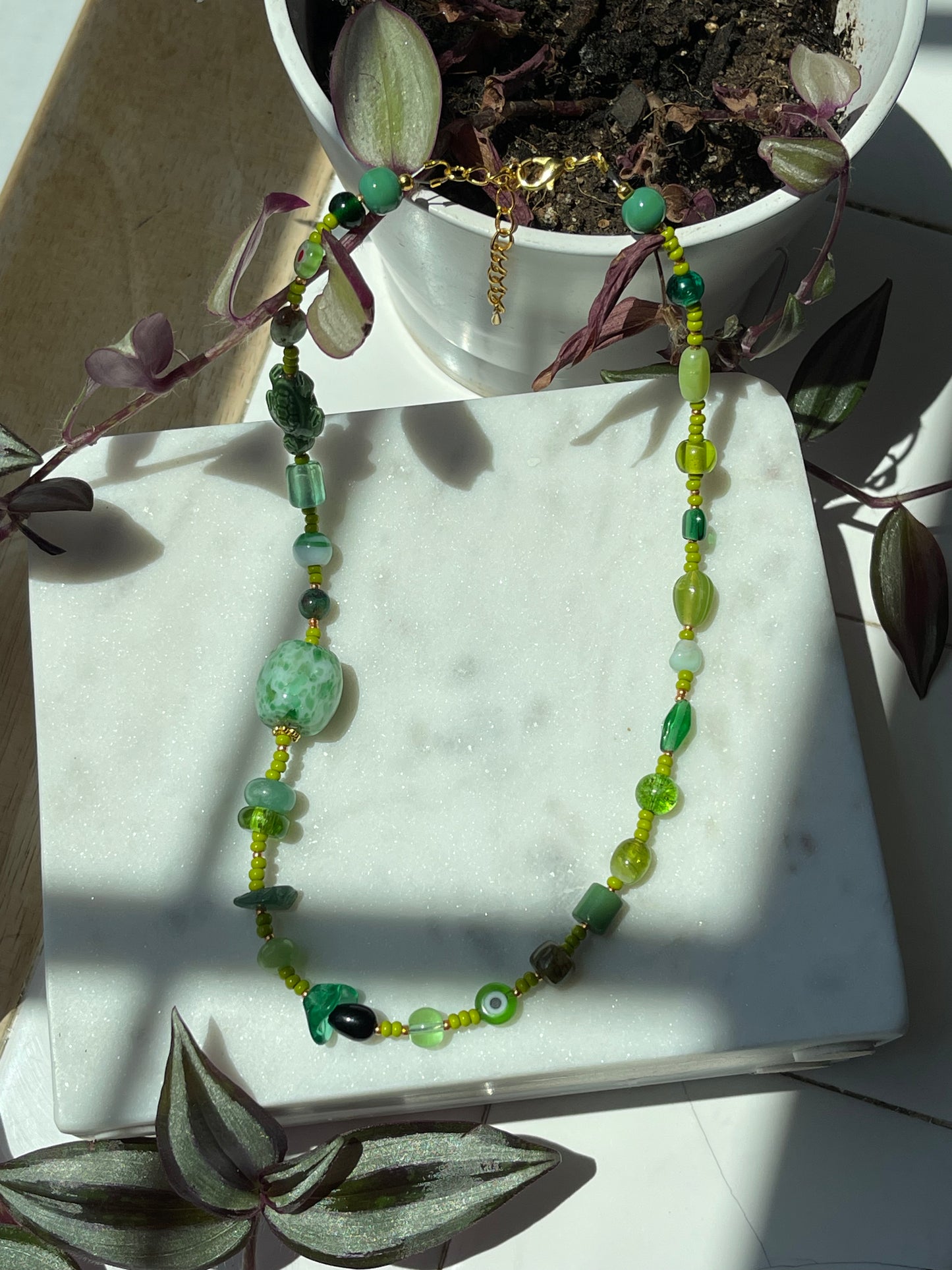 Forest Moss Necklace