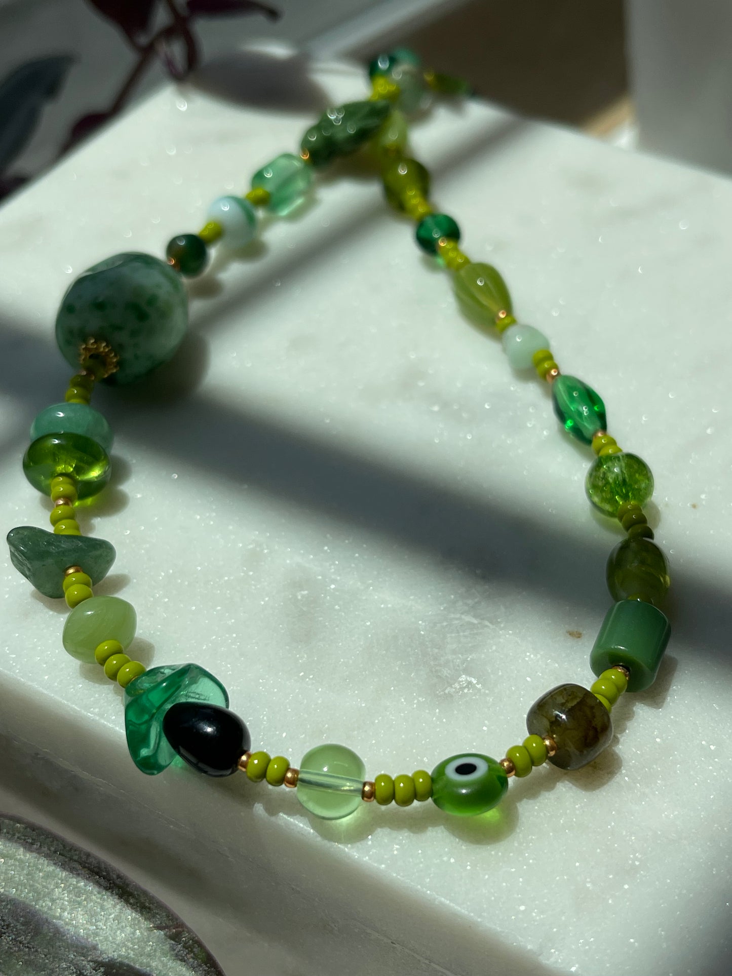 Forest Moss Necklace