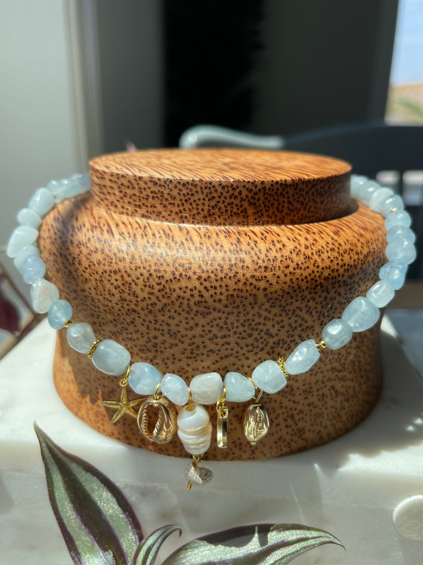 Aquamarine Pendant Necklace